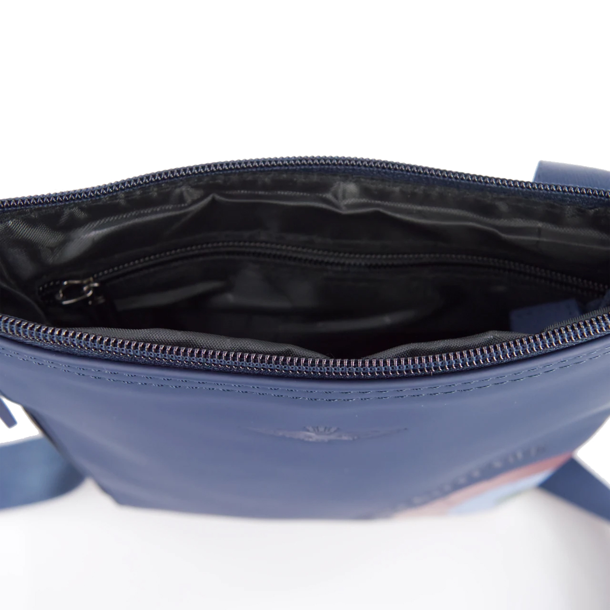 Aeronautica Militare Borsello piatto Runway Blue - 3