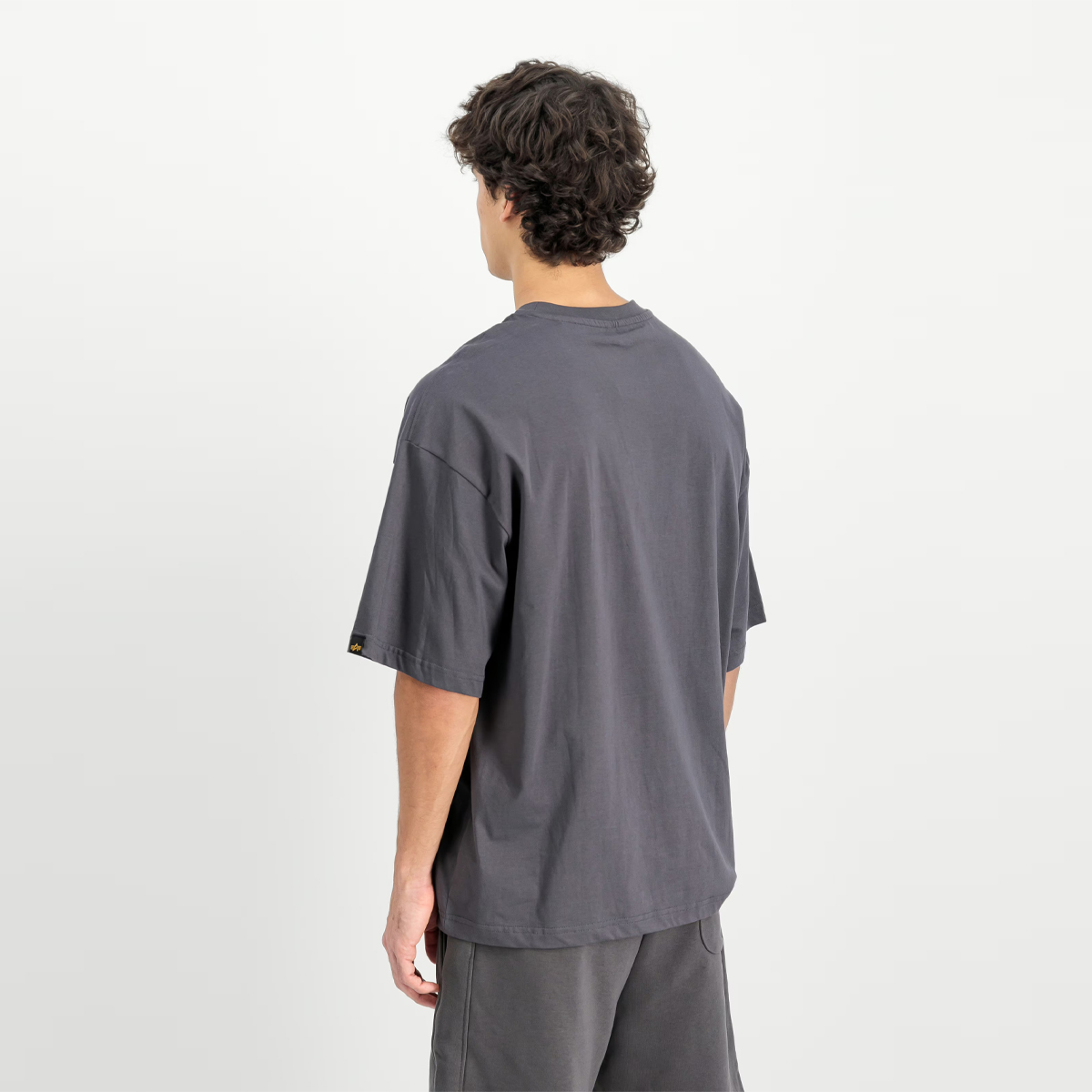 Alpha Industries T-Shirt Studio Edition Vintage Grey - 5 Alpha Industries T-Shirt Studio Edition Vintage Grey - 5