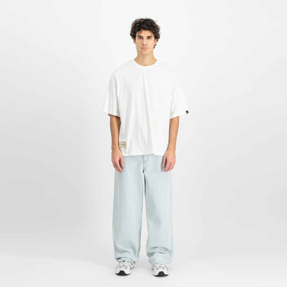 Alpha Industries T-Shirt Studio Edition White - 2 Alpha Industries T-Shirt Studio Edition White - 2