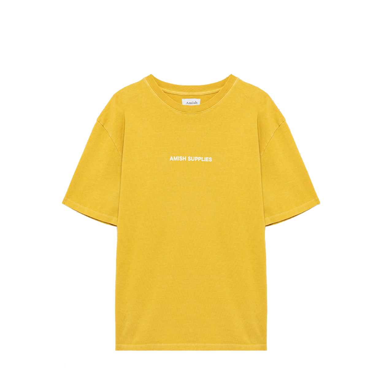 Amish T-Shirt Jersey Not Antisocial Warm Yellow - 1