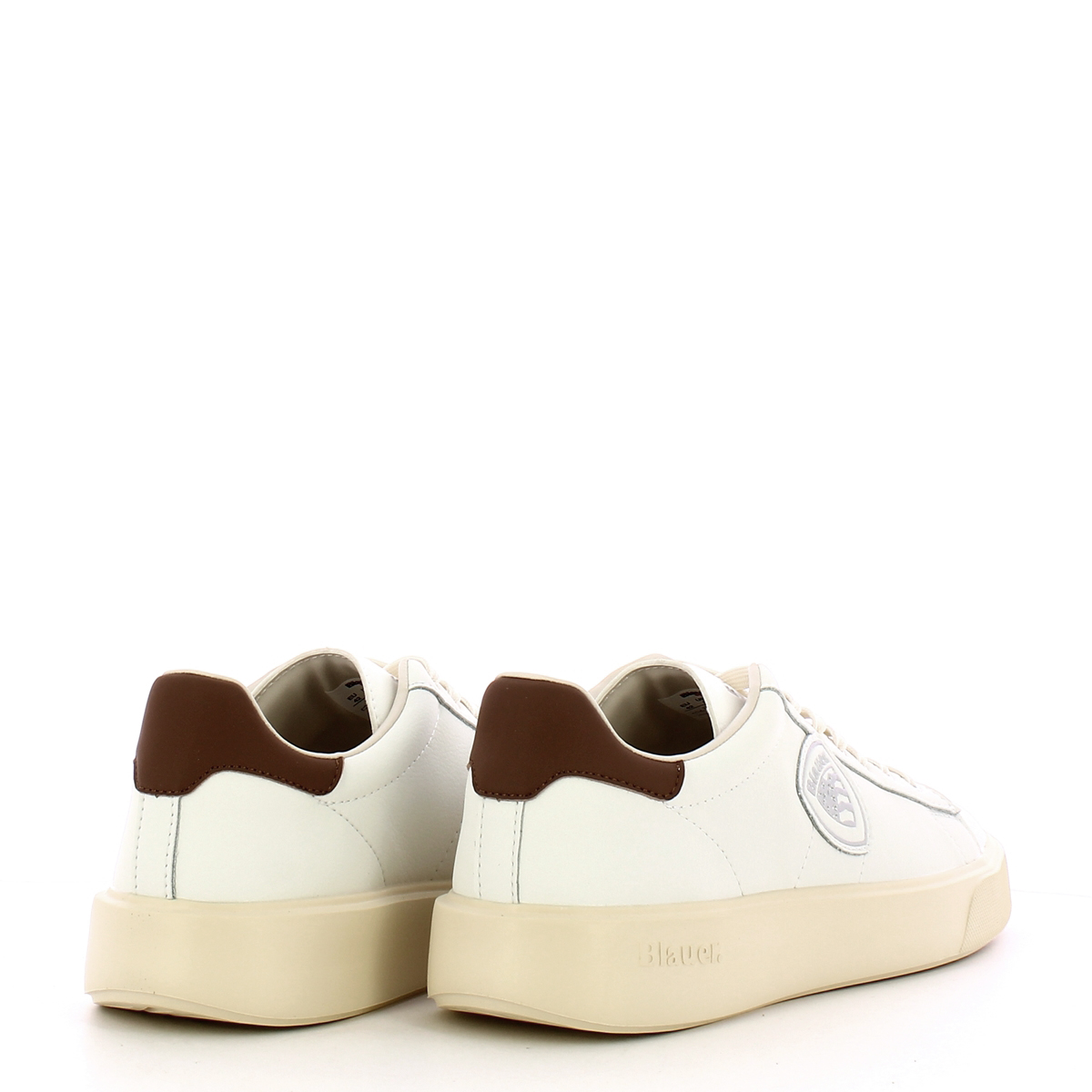 Blauer Sneakers Buck 01 White Brown - 3