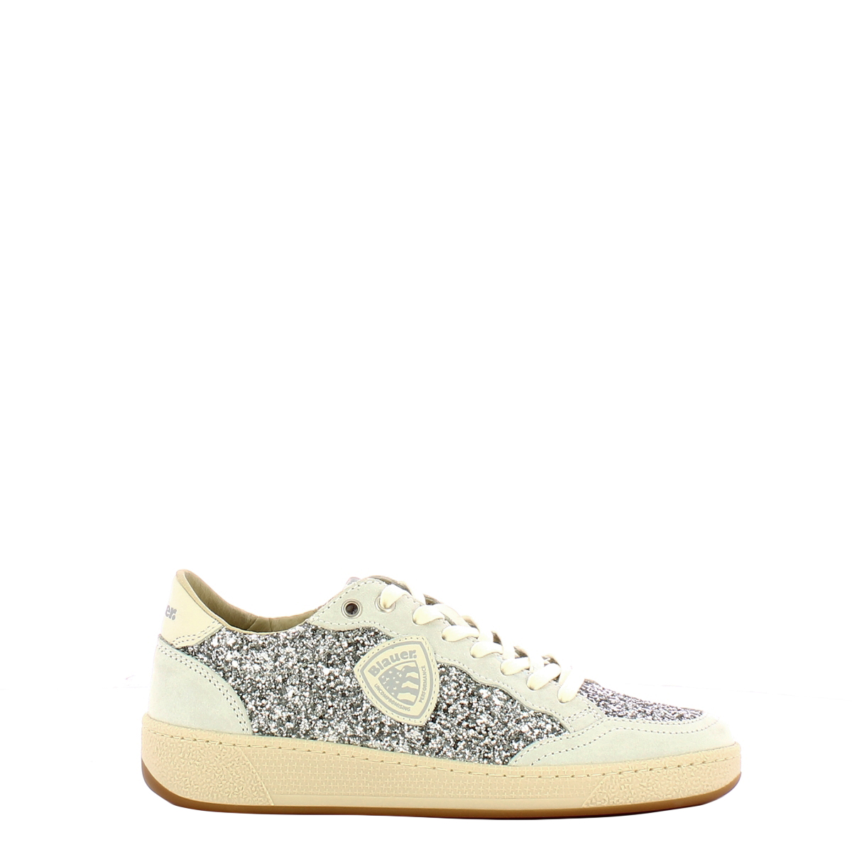 Blauer Sneakers Olympia 11 suede Silver - 1 Blauer Sneakers Olympia 11 suede Silver - 1
