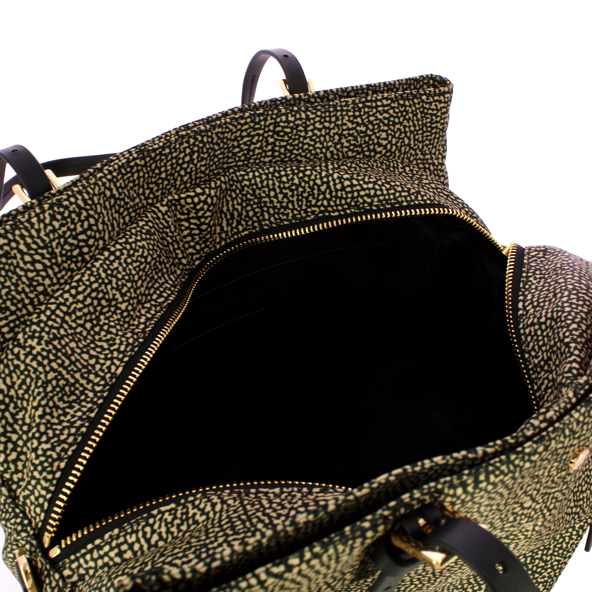 Borbonese Borsa a spalla Large OP Naturale Nero - 5 Borbonese Borsa a spalla Large OP Naturale Nero - 5