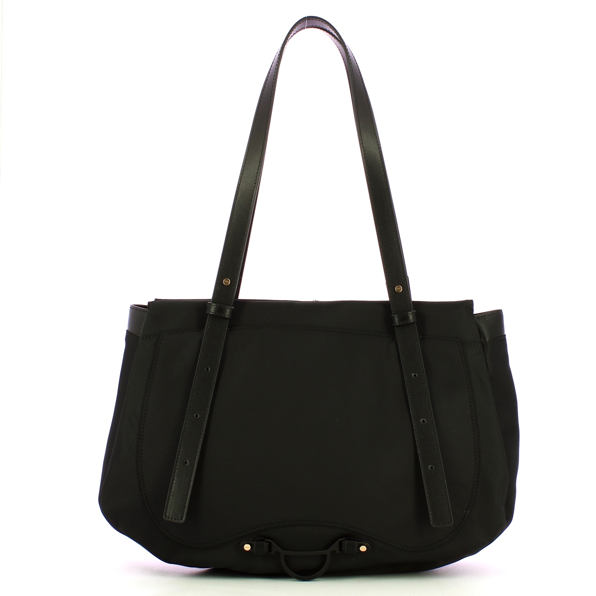 Borbonese Borsa a spalla Shopping M Nero - 1