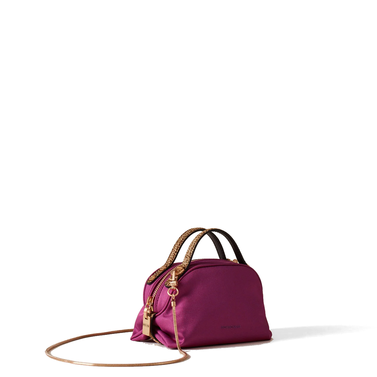 Borbonese Bauletto Sexy Mini Amarone OP Naturale - 2