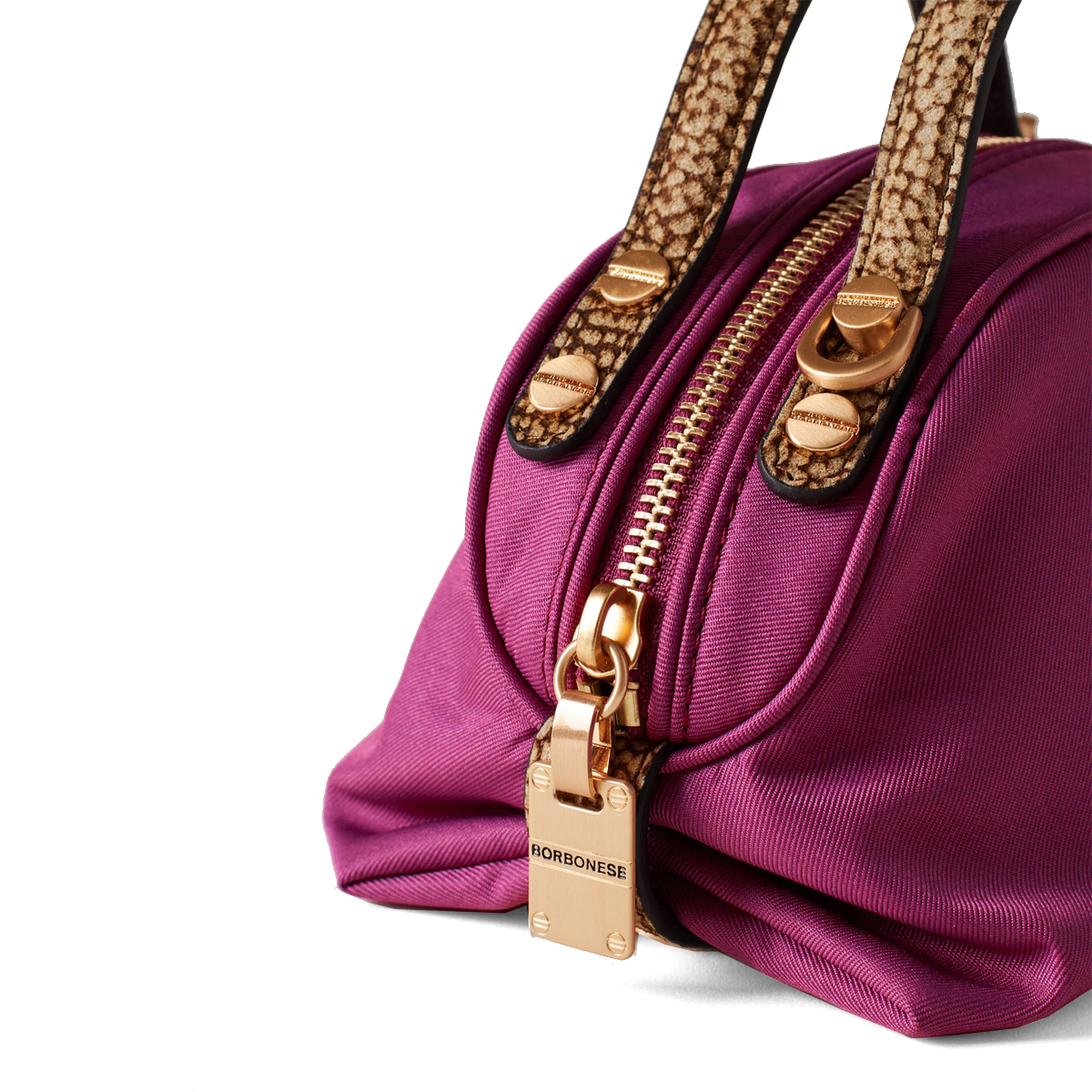 Borbonese Bauletto Sexy Mini Amarone OP Naturale - 4