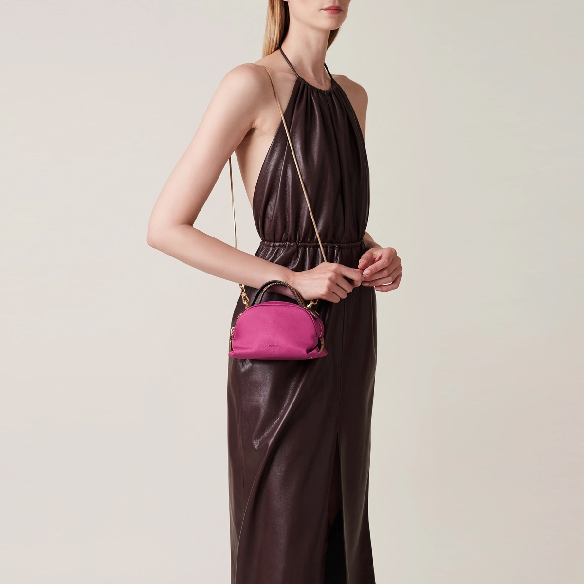 Borbonese Bauletto Sexy Mini Amarone OP Naturale - 6