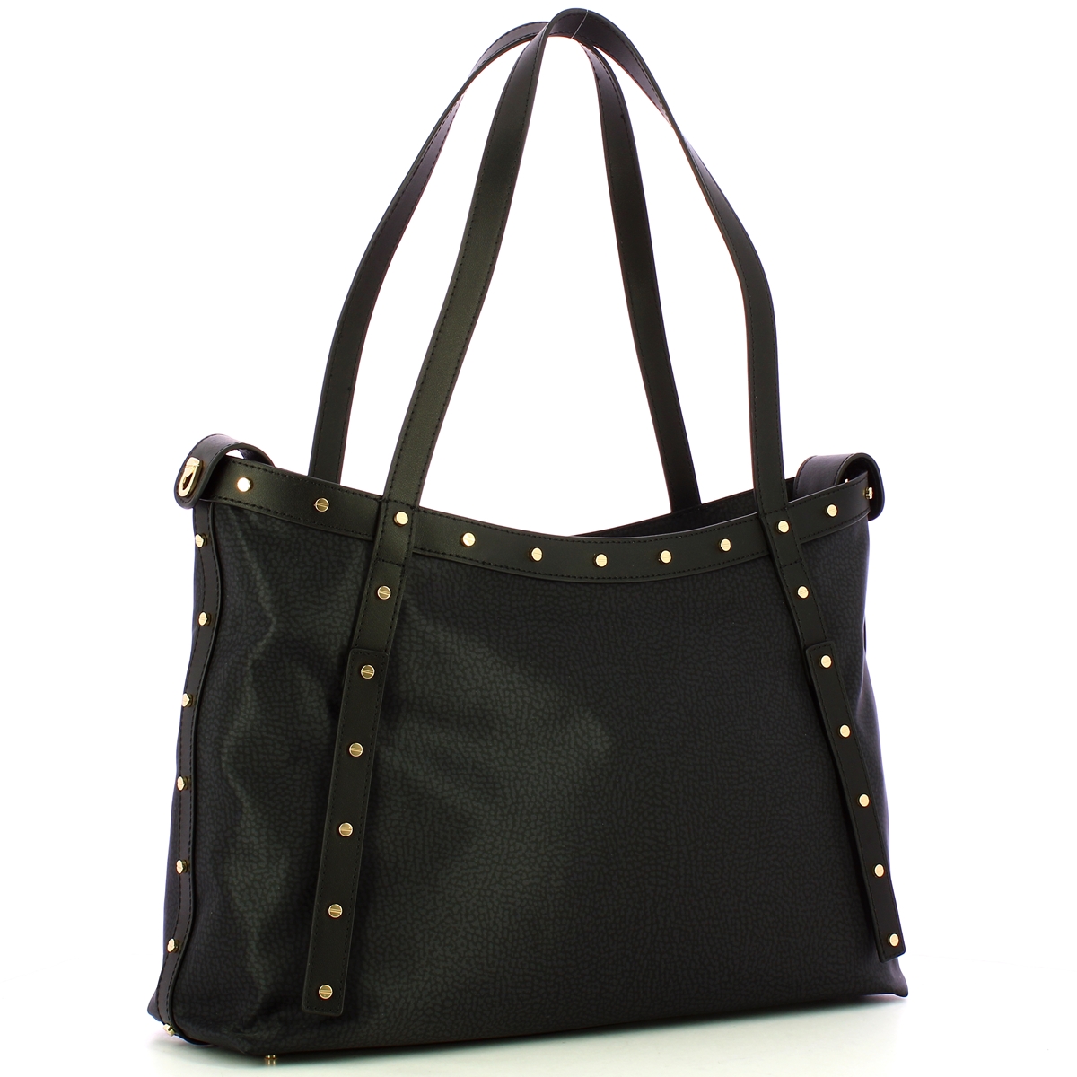 Borbonese Shopper Large Dark Black - 2