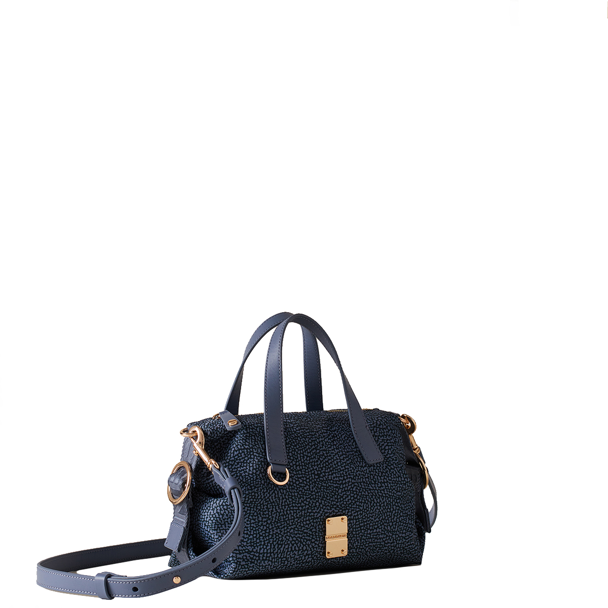 Borbonese Bauletto Mini Denim - 2