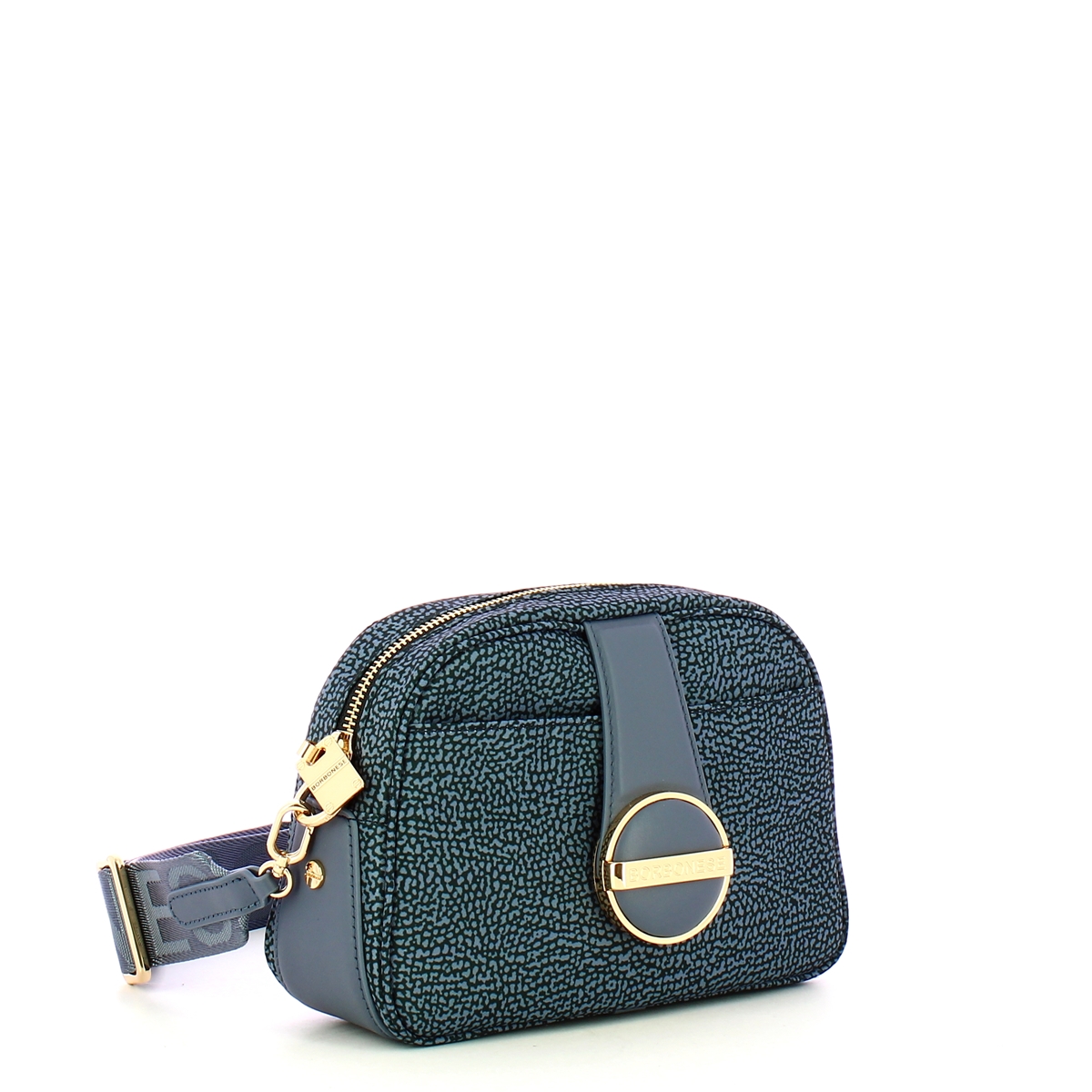 Borbonese Camera Case Eclipse Small Denim - 2