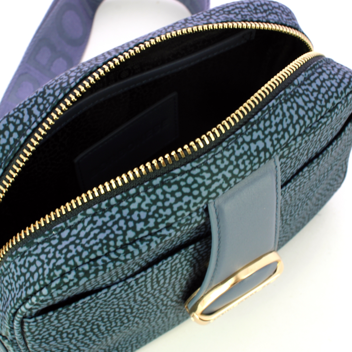 Borbonese Camera Case Eclipse Small Denim - 4