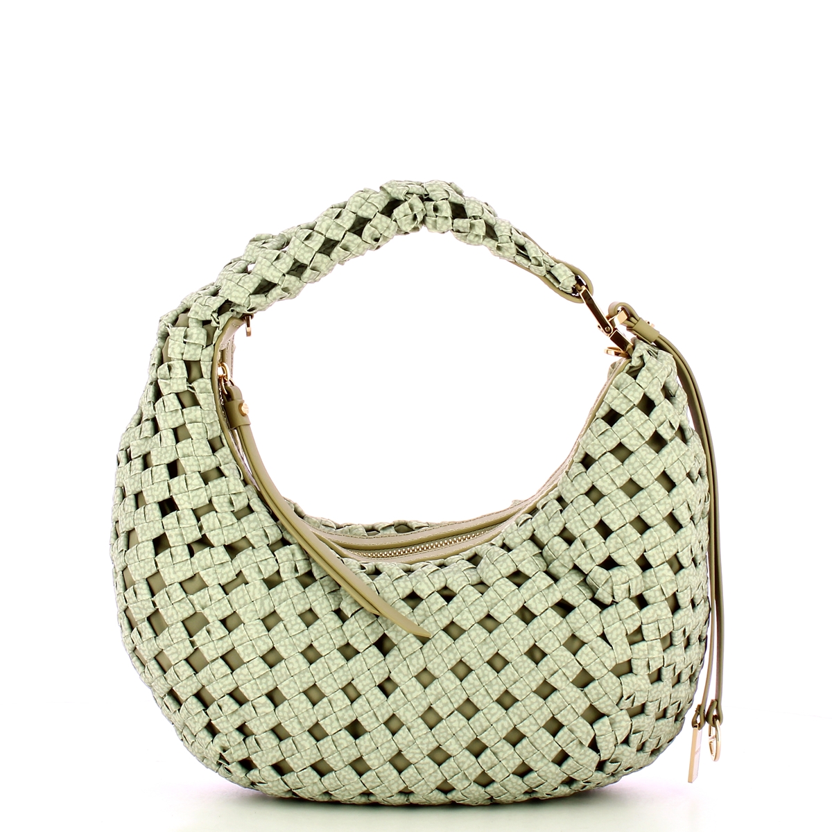 Borbonese Hobo La Nido Mini Kaki - 1