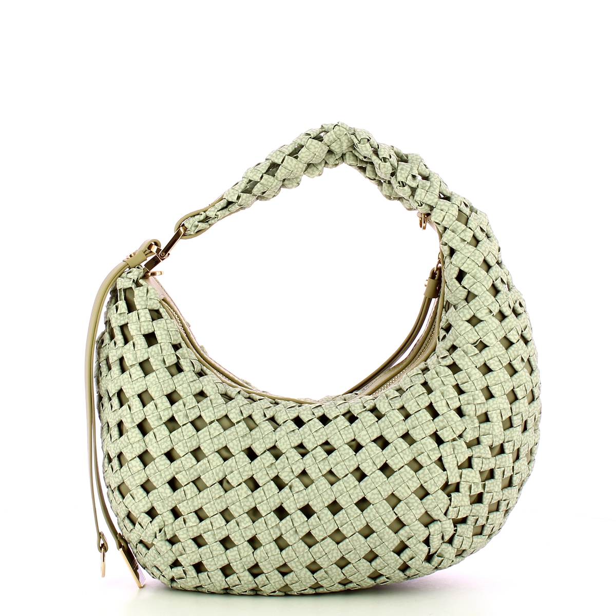 Borbonese Hobo La Nido Mini Kaki - 3