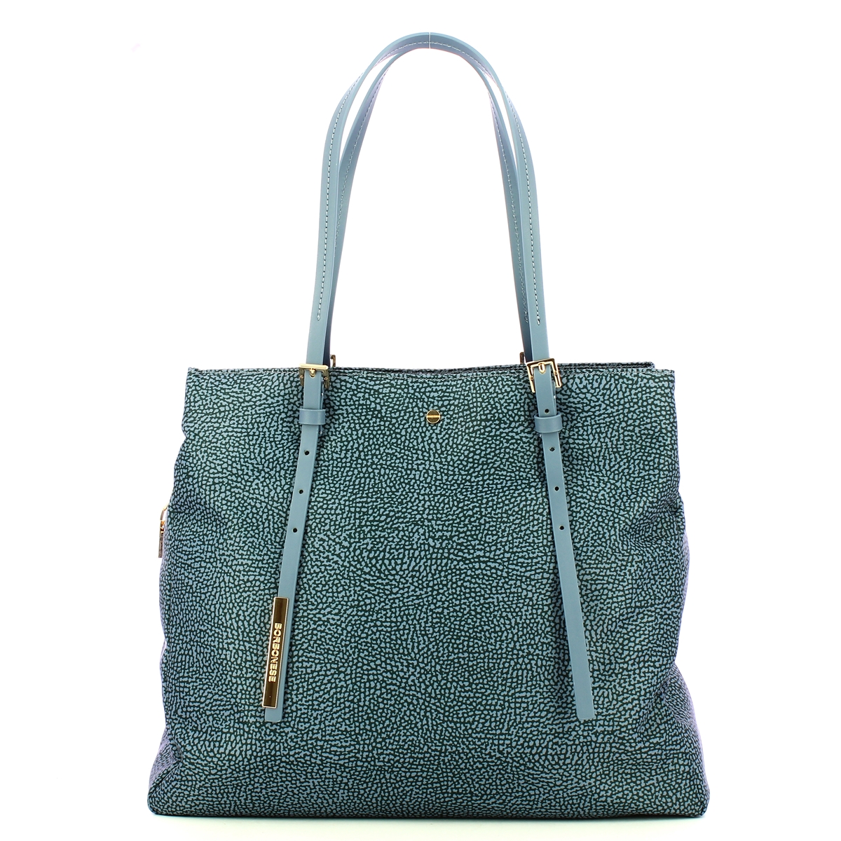 Borbonese Borsa a spalla Large Denim - 1