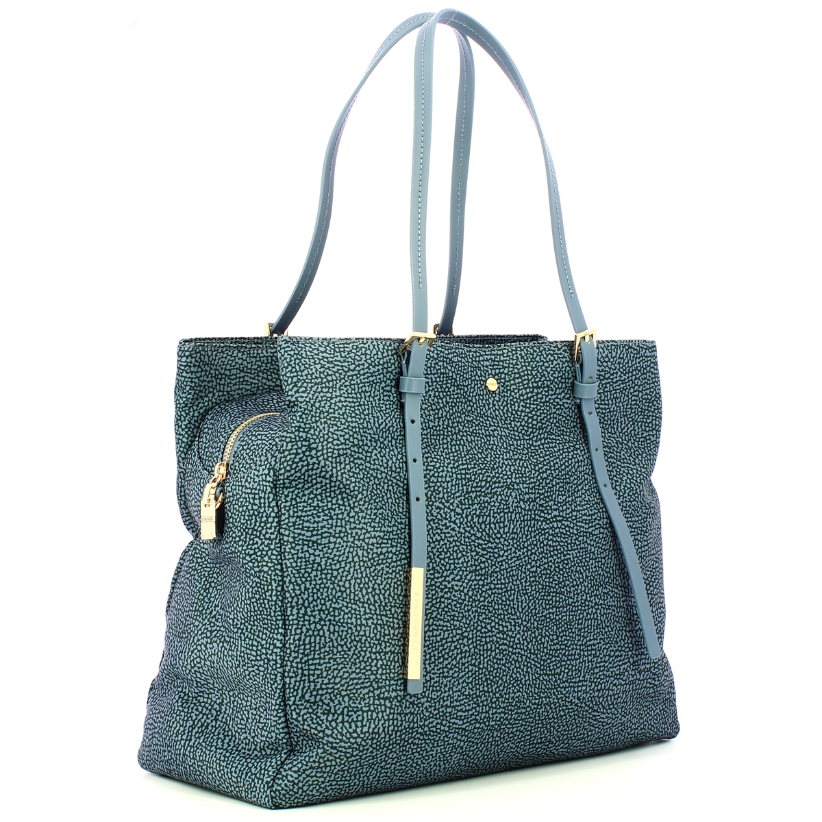 Borbonese Borsa a spalla Large Denim - 2
