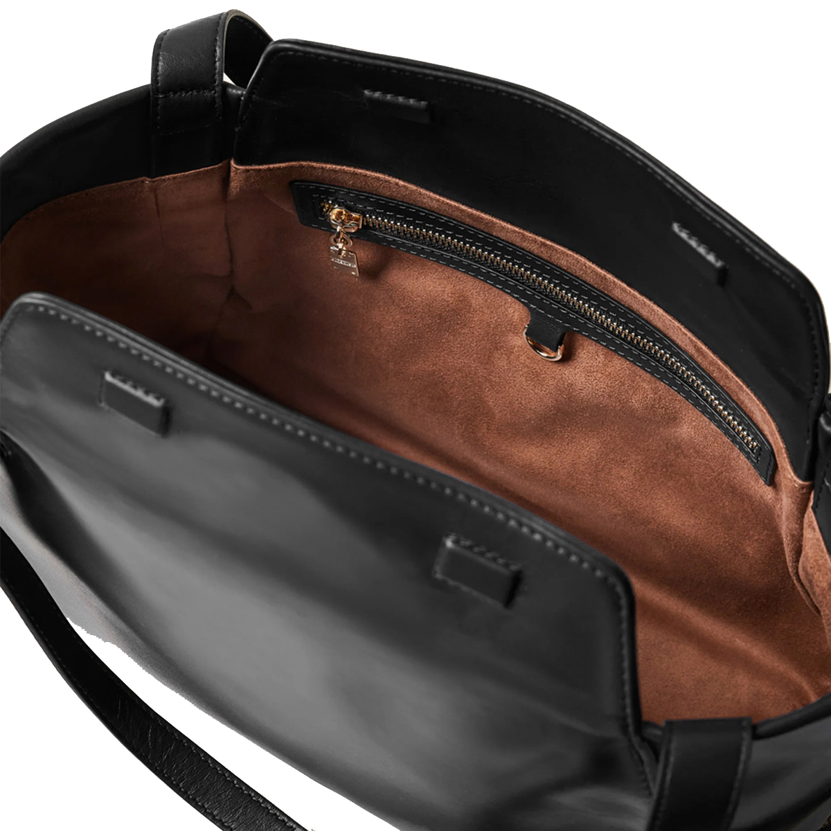 Borbonese Borsa a spalla Medium Coupè Nero - 5