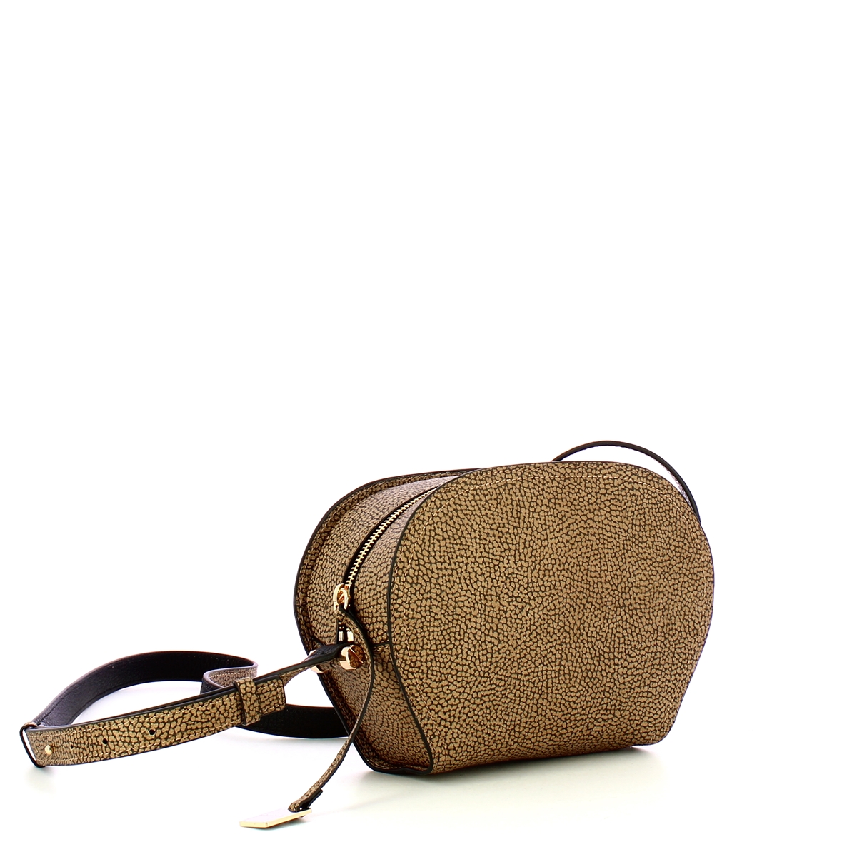 Borbonese Tracollina Camera Case S OP Naturale Nero - 2 Borbonese Tracollina Camera Case S OP Naturale Nero - 2