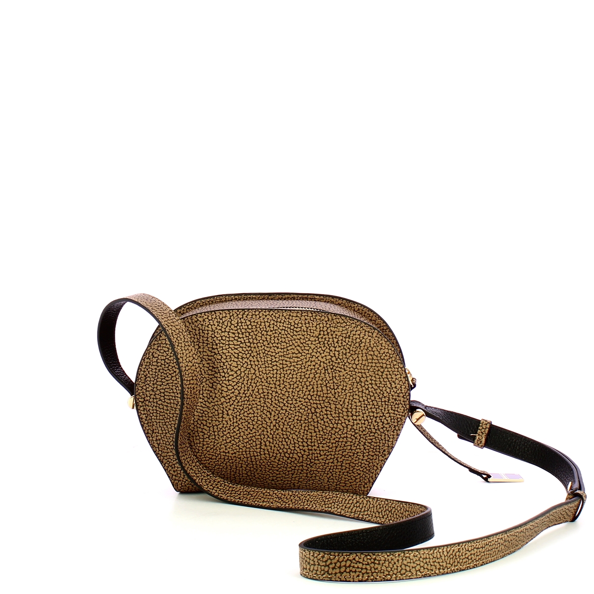 Borbonese Tracollina Camera Case S OP Naturale Nero - 3 Borbonese Tracollina Camera Case S OP Naturale Nero - 3