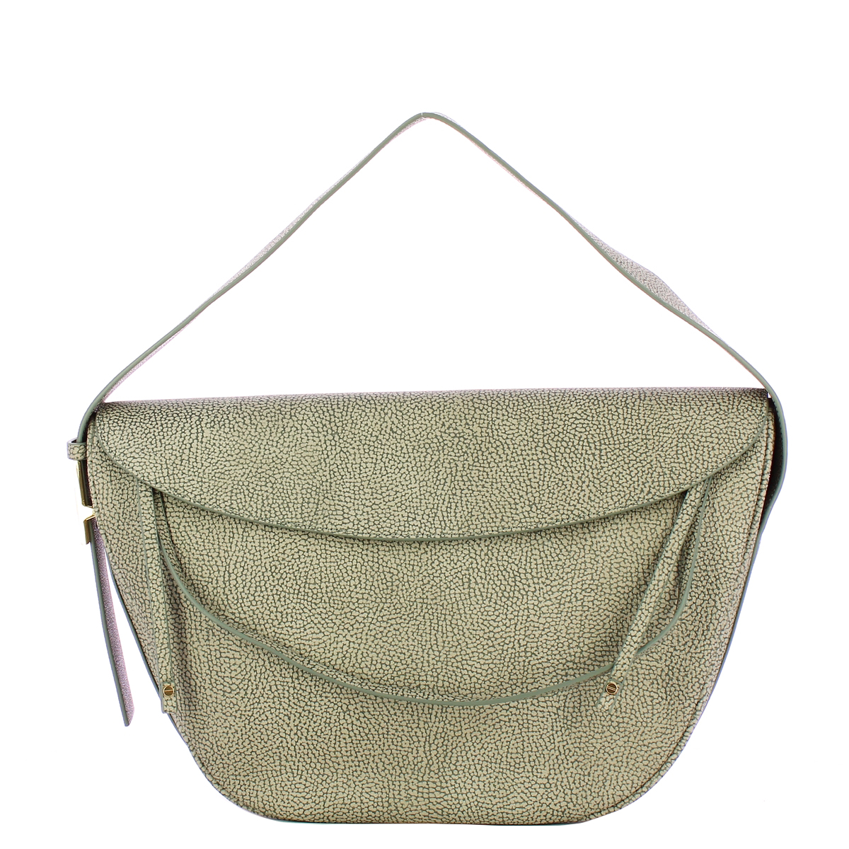 Borbonese Borsa a spalla Hobo M Clay Grey - 1