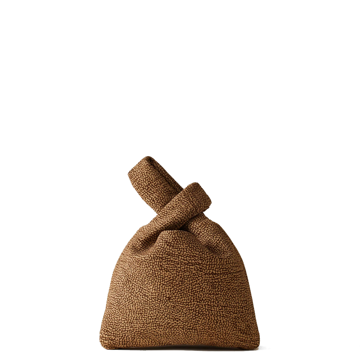 Borbonese Borsa a mano Twinnie Small in camoscio OP Naturale - 3 Borbonese Borsa a mano Twinnie Small in camoscio OP Naturale - 3