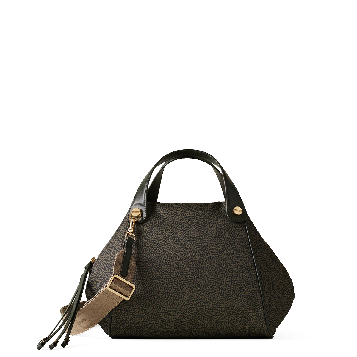 Borbonese Borsa a mano Marie Medium Alloro - 1 Borbonese Borsa a mano Marie Medium Alloro - 1