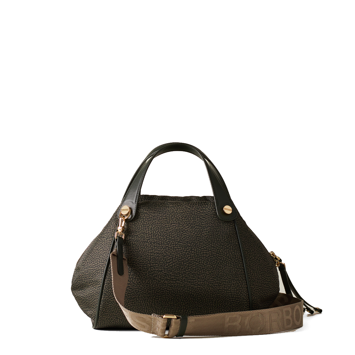 Borbonese Borsa a mano Marie Medium Alloro - 3 Borbonese Borsa a mano Marie Medium Alloro - 3