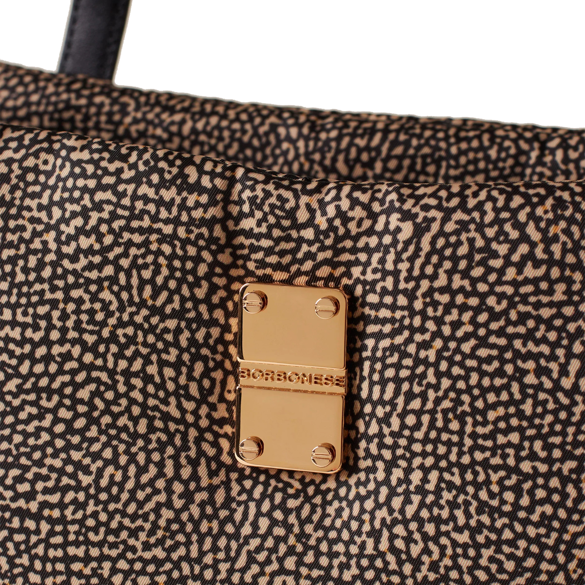Borbonese Borsa a mano Cahier Medium OP Naturale Medium - 4 Borbonese Borsa a mano Cahier Medium OP Naturale Medium - 4