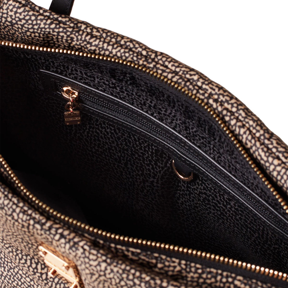 Borbonese Borsa a mano Cahier Medium OP Naturale Medium - 5 Borbonese Borsa a mano Cahier Medium OP Naturale Medium - 5