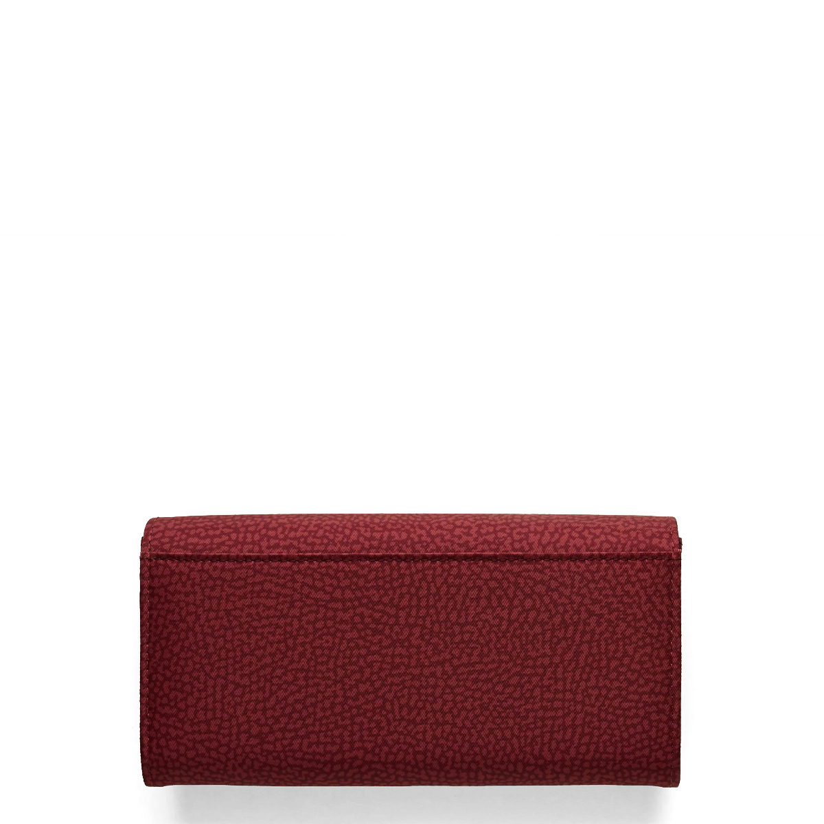 Borbonese Portafoglio Large RFID in Nylon Riciclato Merlot - 2