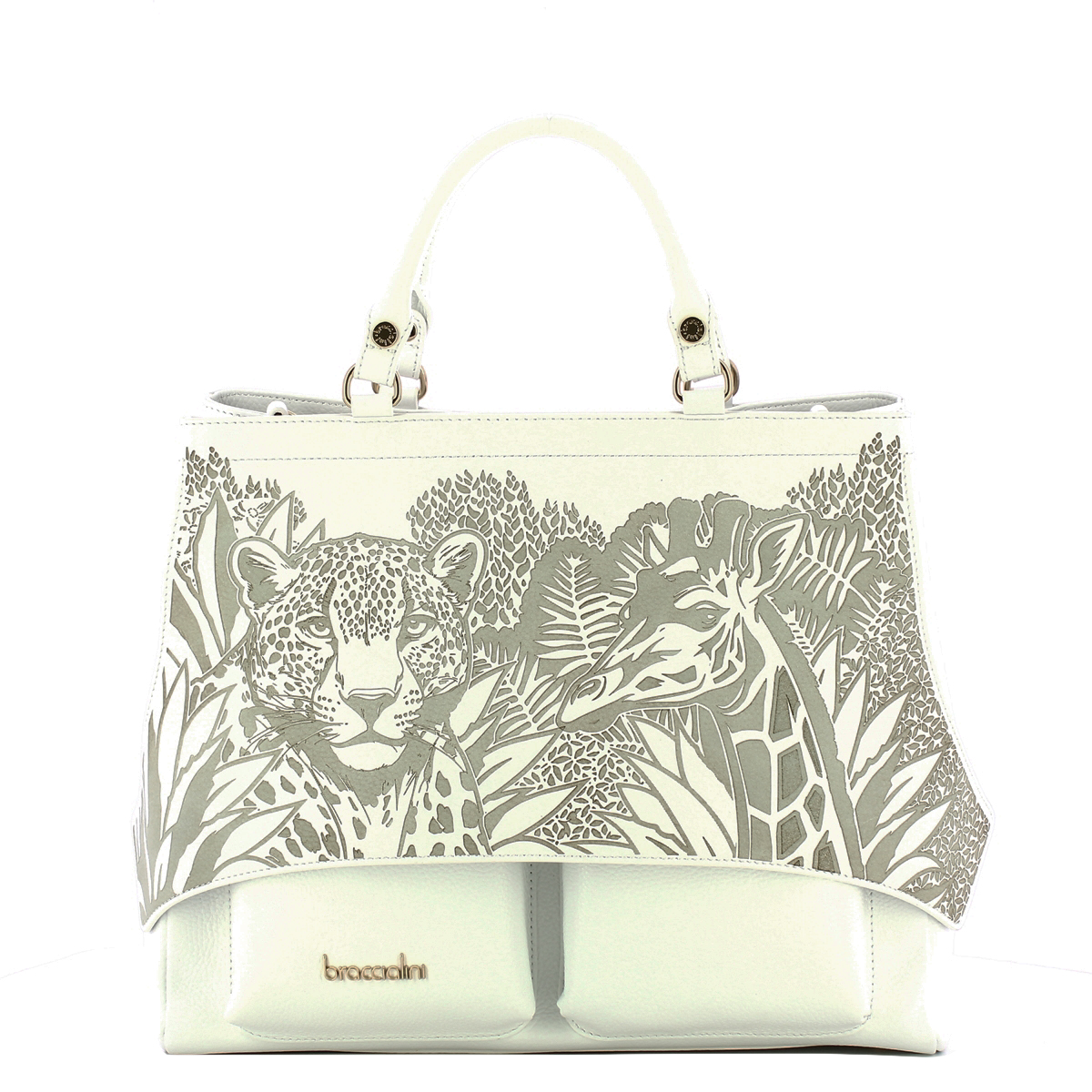 Braccialini Borsa a mano Naomi Bianco - 1