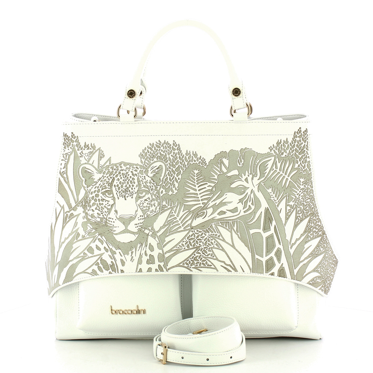 Braccialini Borsa a mano Naomi Bianco - 4