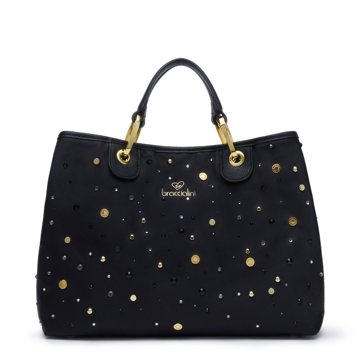 Braccialini Borsa a mano Beth Strass Nero - 1