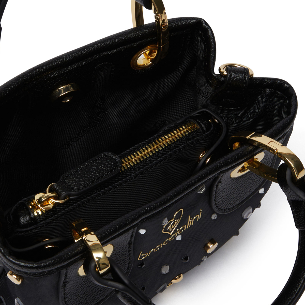 Braccialini Borsa a mano Bethe Strass Bianco - 4
