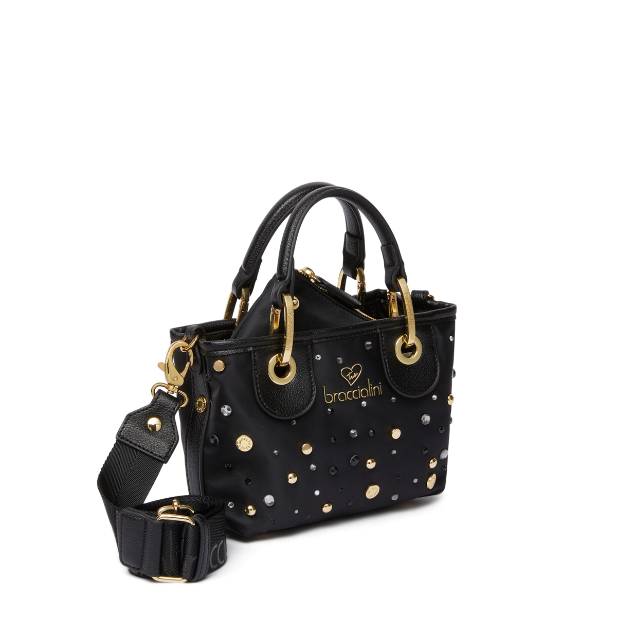 Braccialini Borsa a mano Bethe Strass Nero - 3