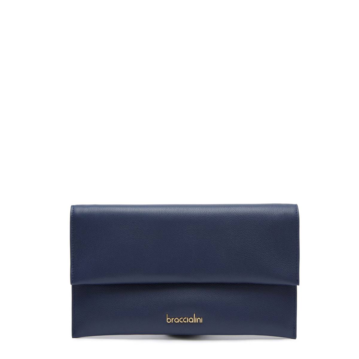Braccialini Pochette Jinny Leather Blu - 1