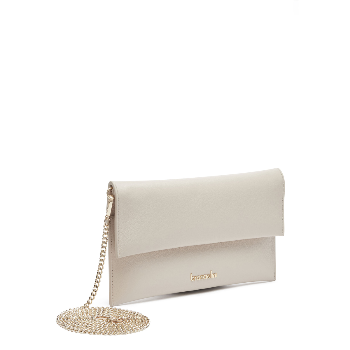 Braccialini Pochette Jinny Leather Beige - 3