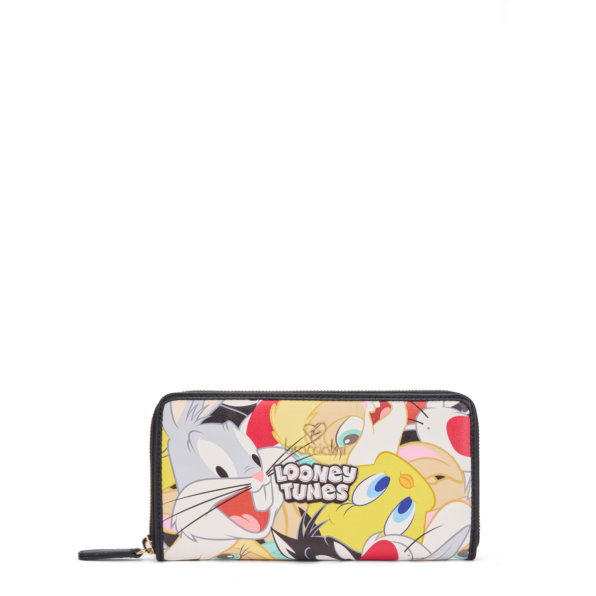Braccialini Portafoglio Allfriend Looney Tunes Zip Around grande - 1 Braccialini Portafoglio Allfriend Looney Tunes Zip Around grande - 1