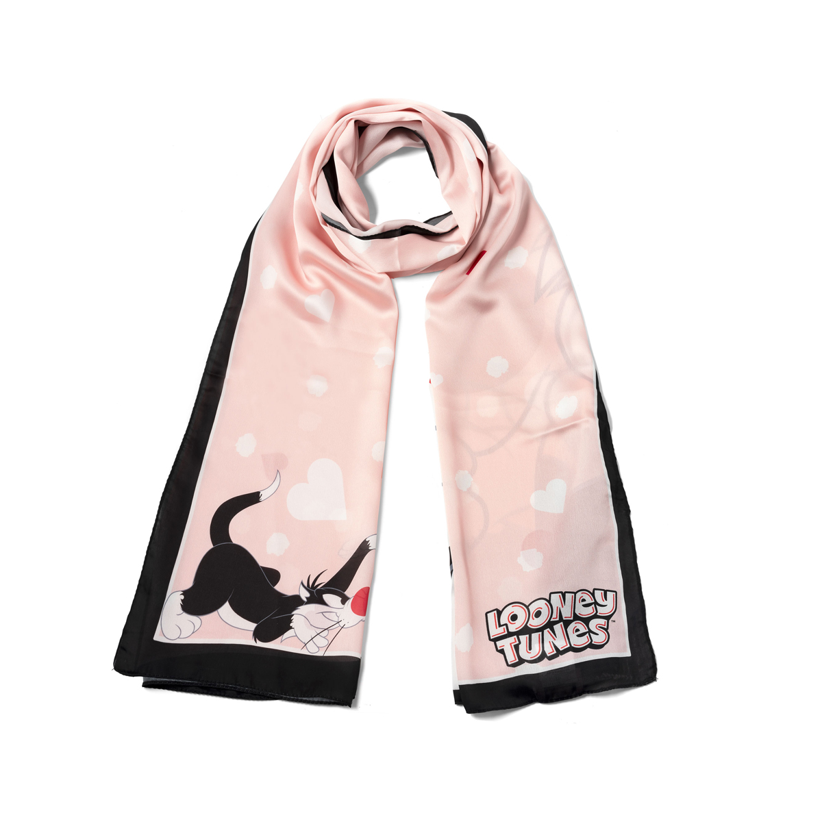 Braccialini Foulard Looney Tunes Rosa - 2