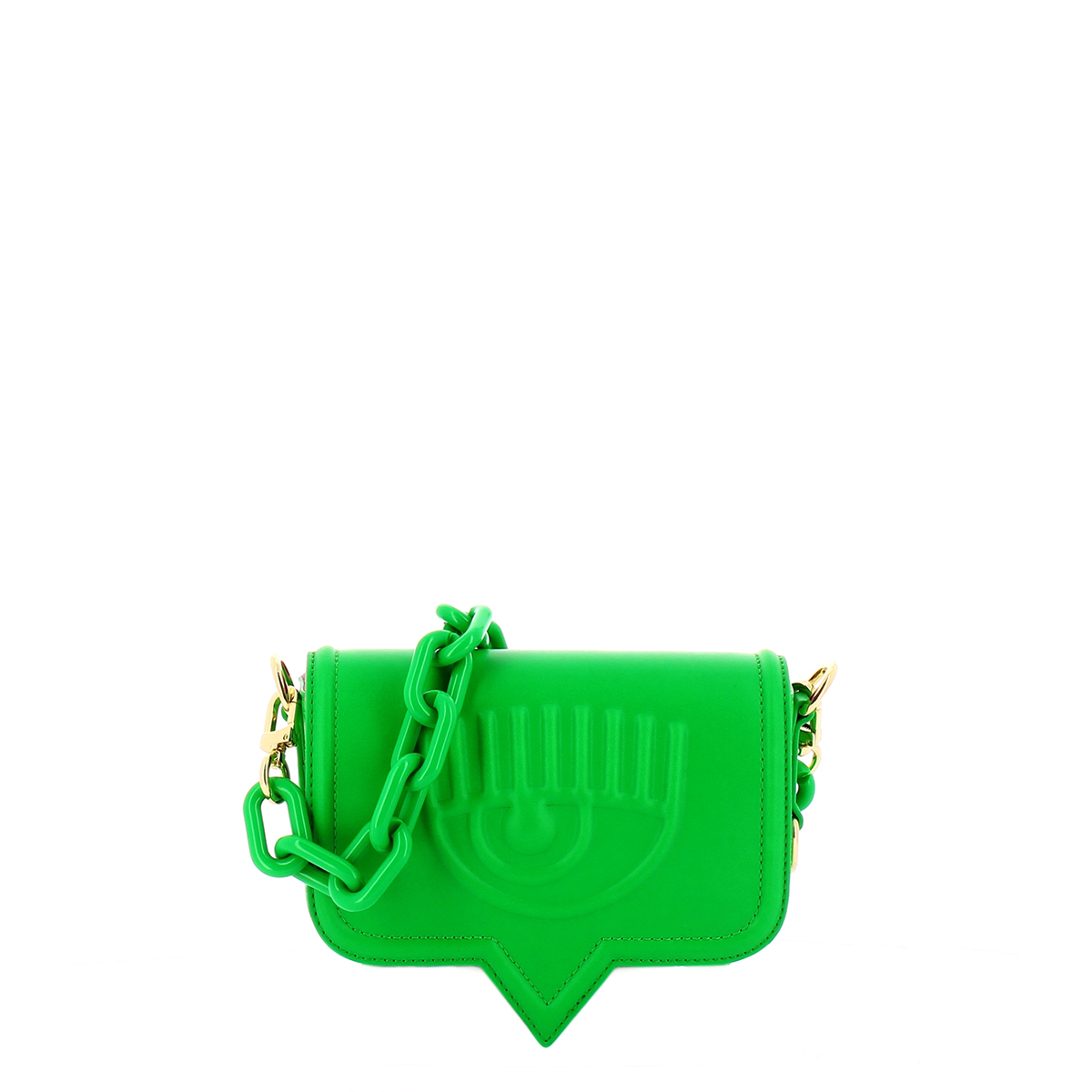 Chiara Ferragni Borsa Eyelike Small Bright Green - 1
