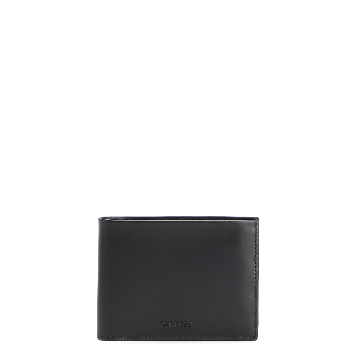 Calvin Klein Portafoglio RFID CK Median a tre ante in pelle CK Black - 1 Calvin Klein Portafoglio RFID CK Median a tre ante in pelle CK Black - 1