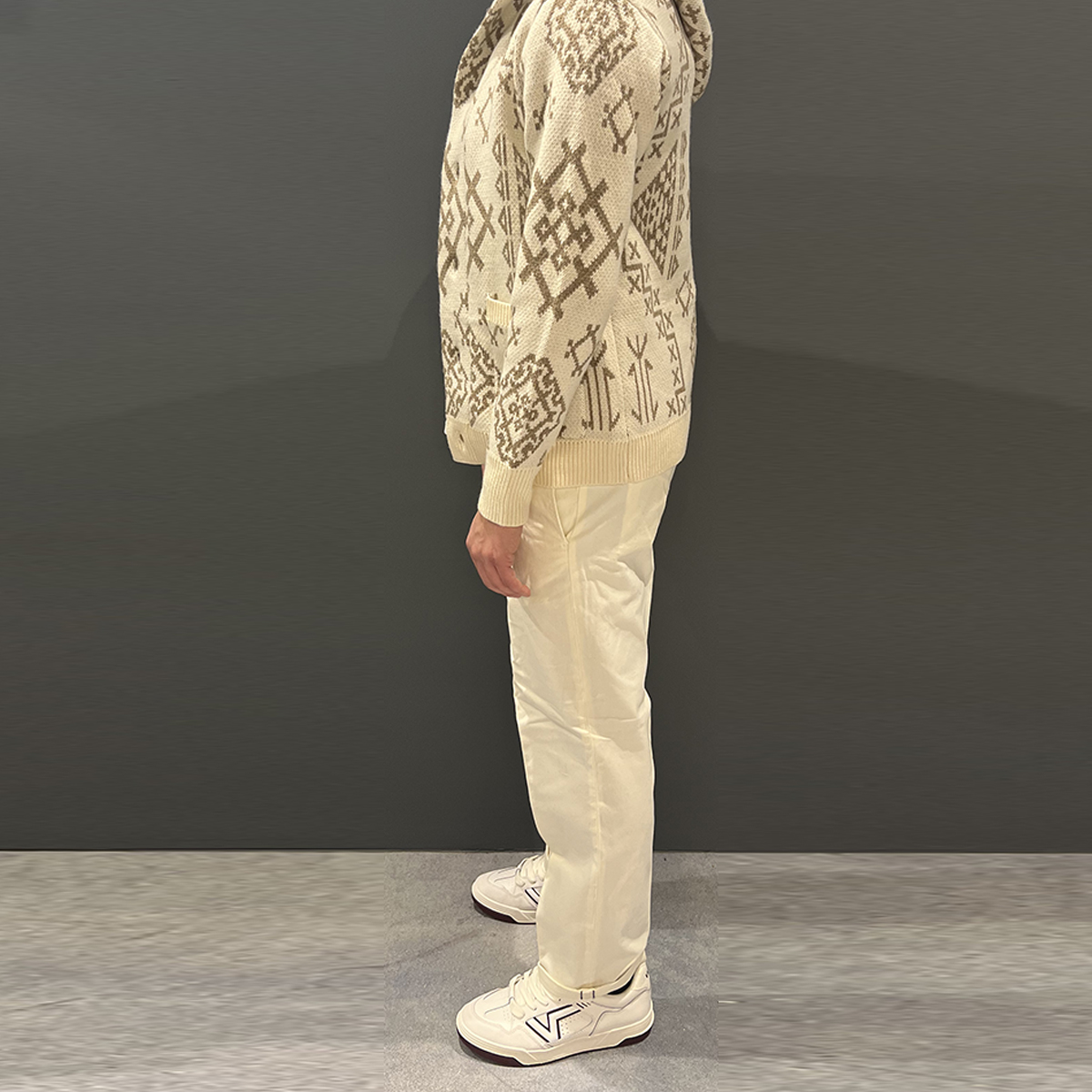 Clark Pantaloni Ancon Tailored Ivory - 3 Clark Pantaloni Ancon Tailored Ivory - 3