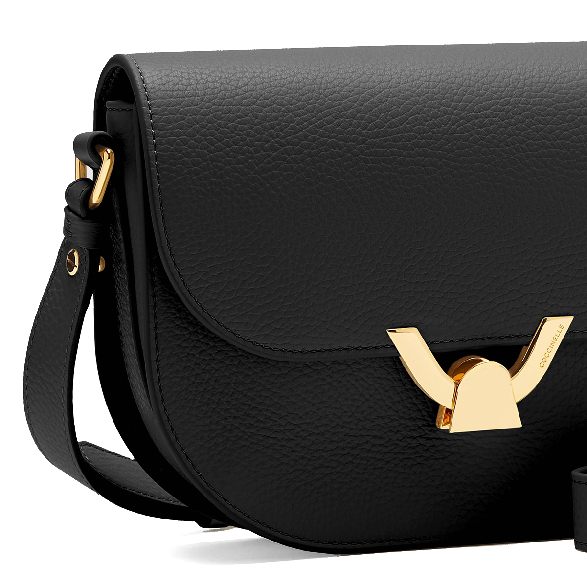 Coccinelle Borsa a tracolla Dew Small Noir - 4