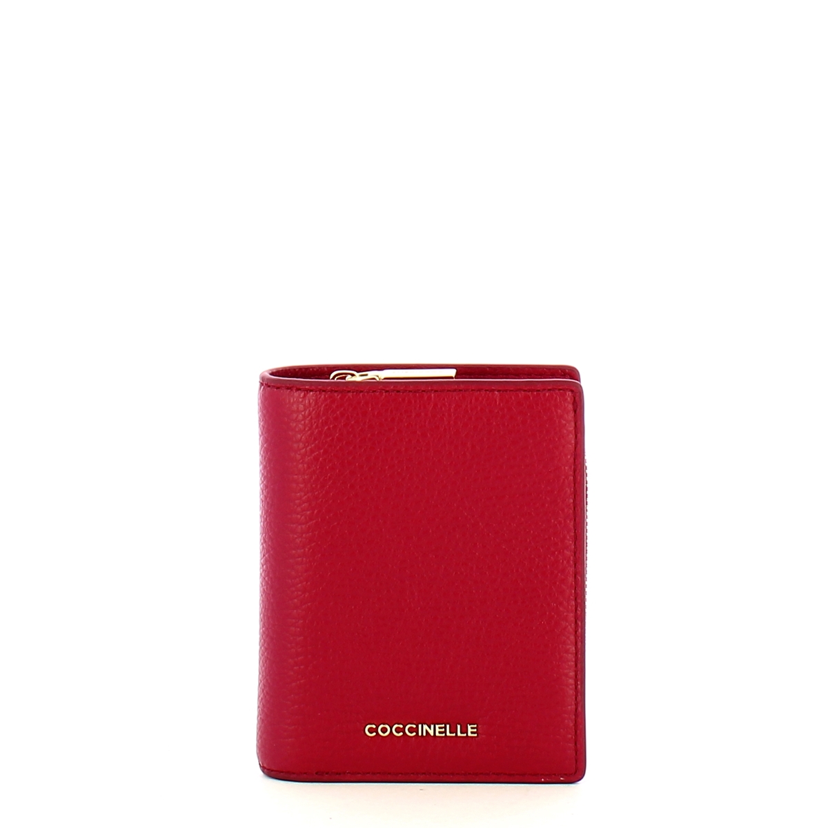 Coccinelle Portafoglio Metallic Soft Sangria - 1