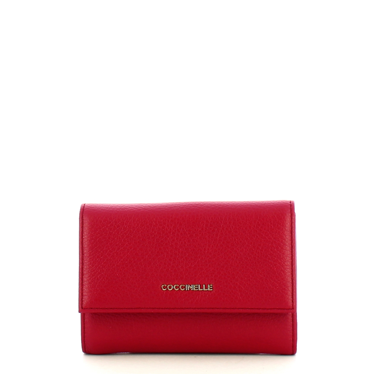 Coccinelle Portafoglio Metallic Soft Sangria - 1