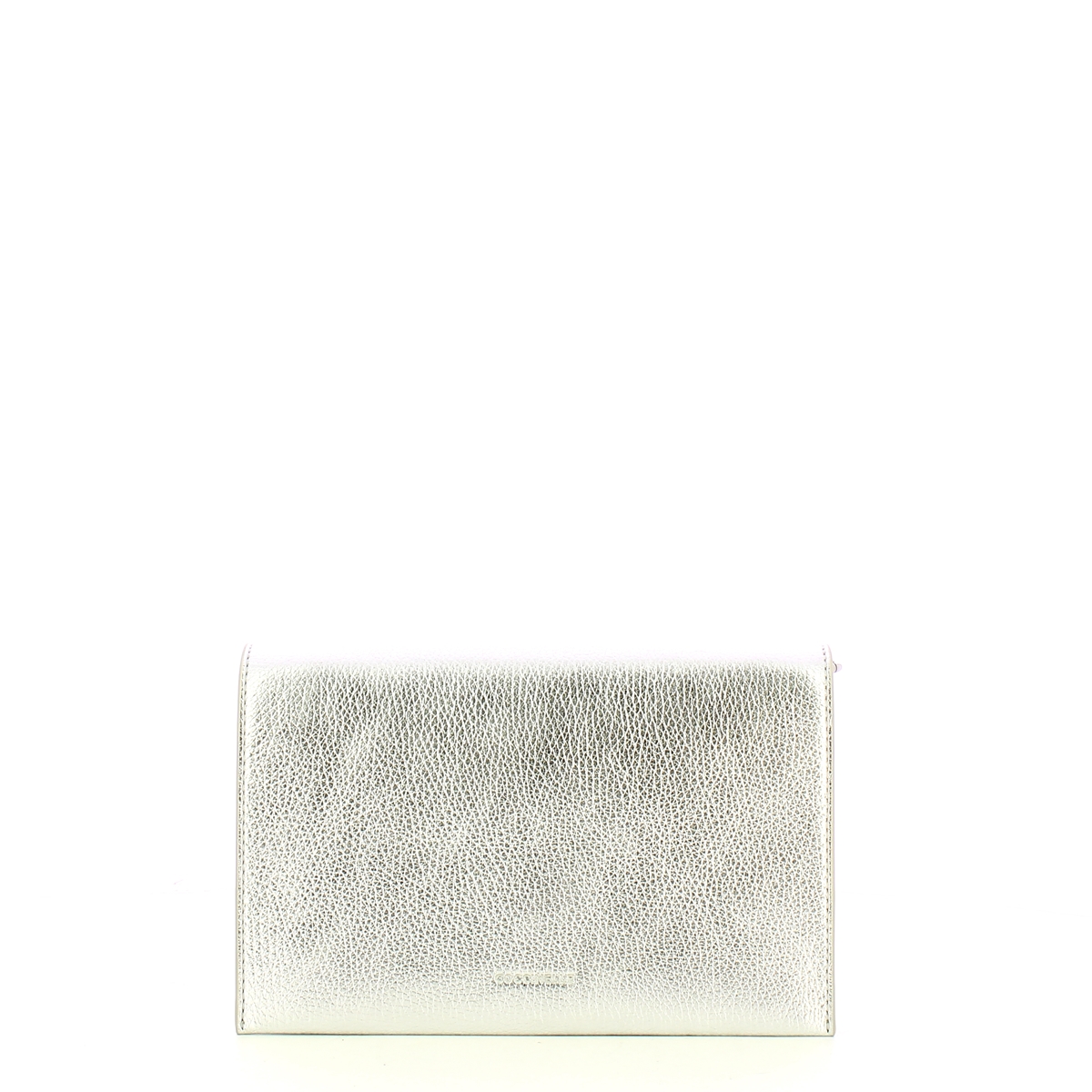 Coccinelle Pochette Dandy Mini Silver - 1