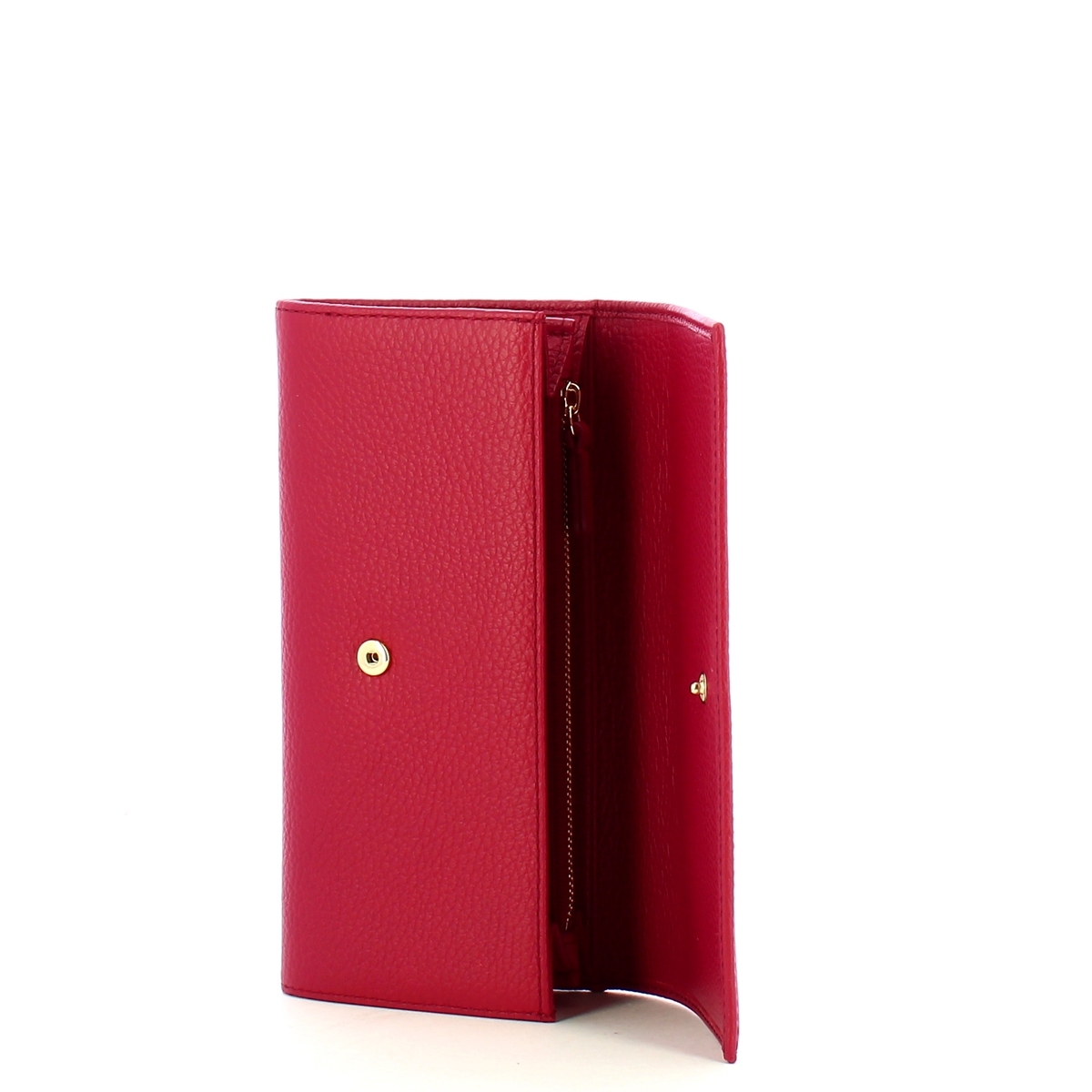 Coccinelle Portafoglio Metallic Soft Sangria - 3