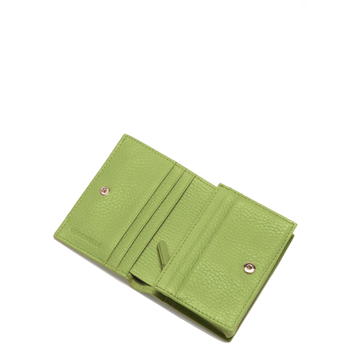 Coccinelle Portafoglio Piccolo Metallic Soft Guacamole - 2