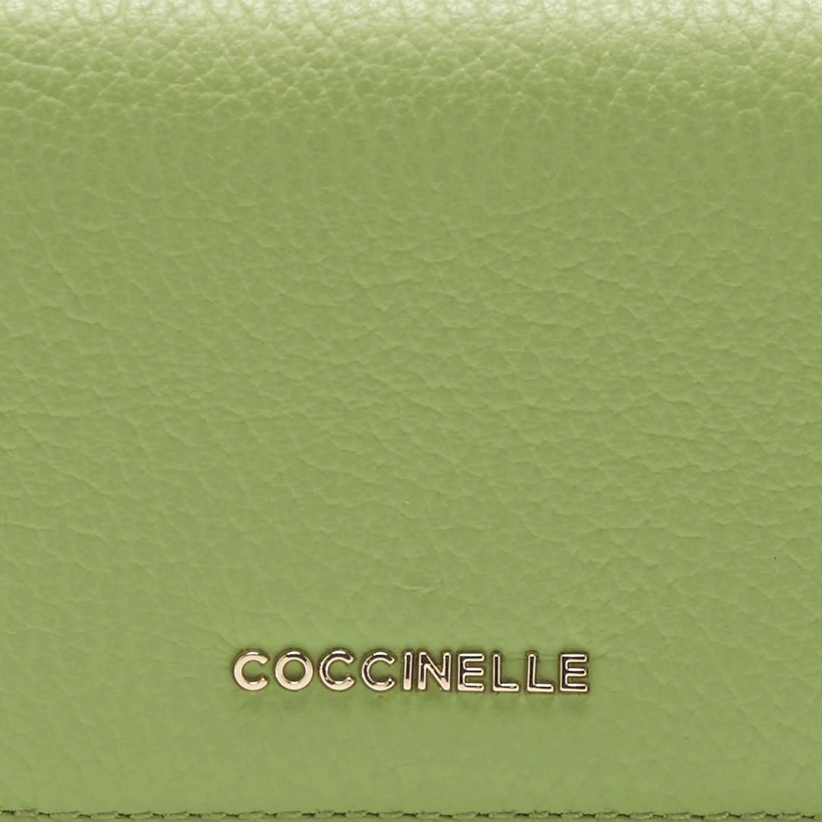 Coccinelle Portafoglio Piccolo Metallic Soft Guacamole - 3