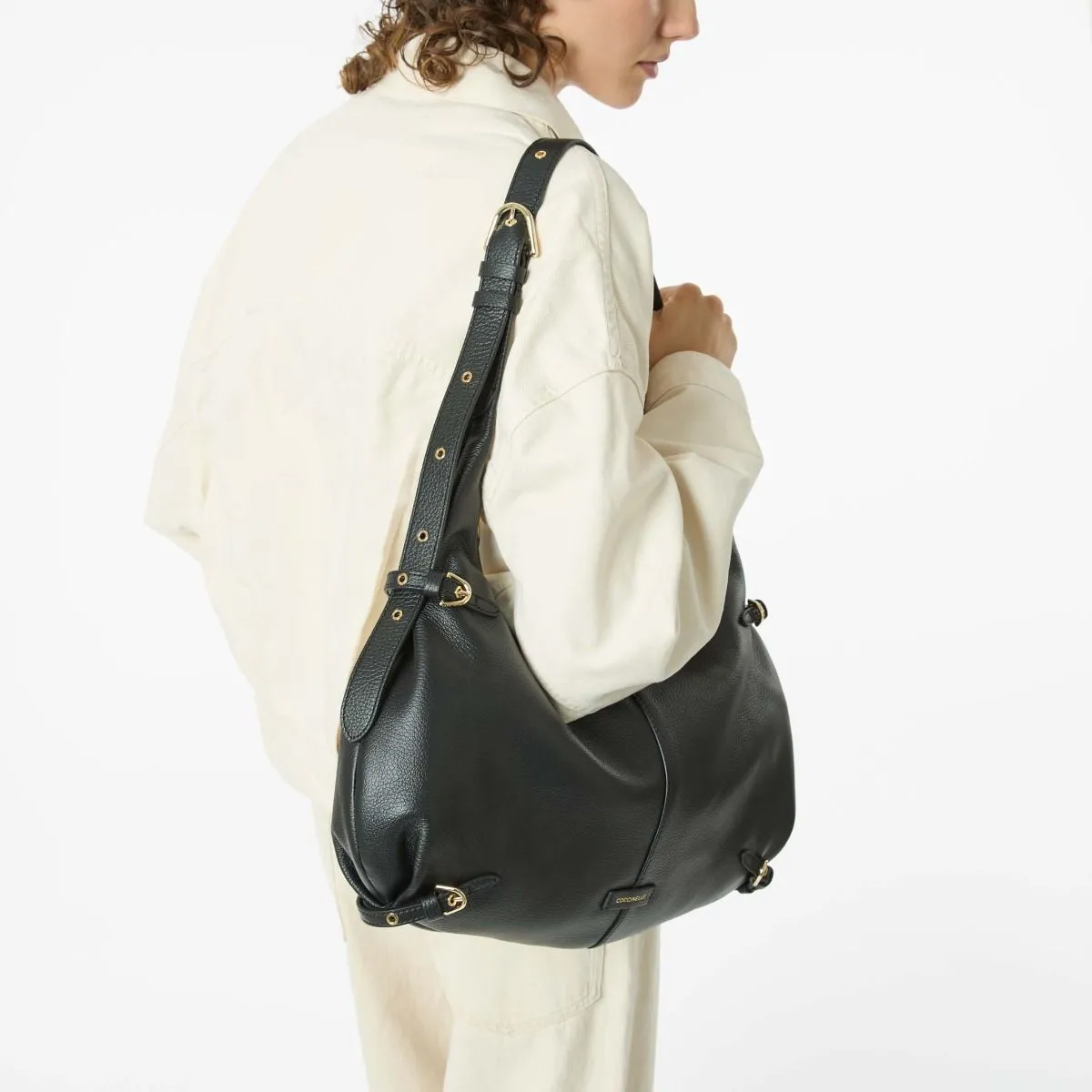 Coccinelle Borsa a spalla Abigail Large Noir - 2