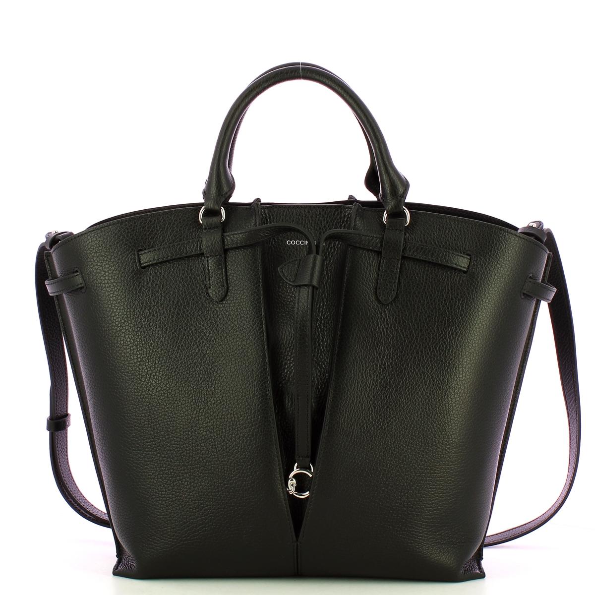 Coccinelle Borsa a mano Flores Large Noir - 1